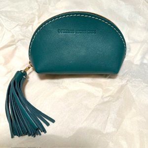 Portland Leather Taco Tassel Pouch Peacock NEW